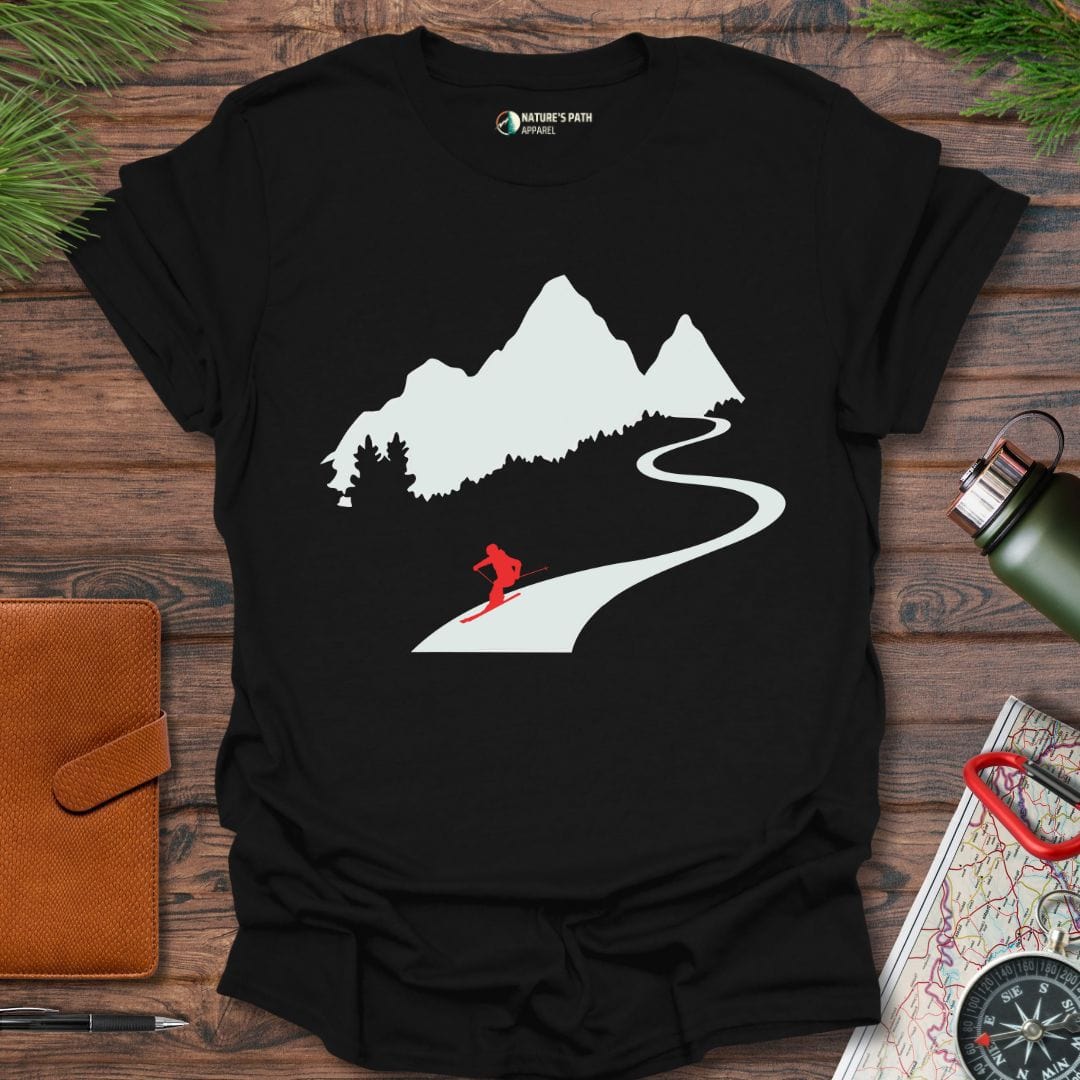 Black / S Alpine Thrill T-Shirt Natures-Path-Apparel