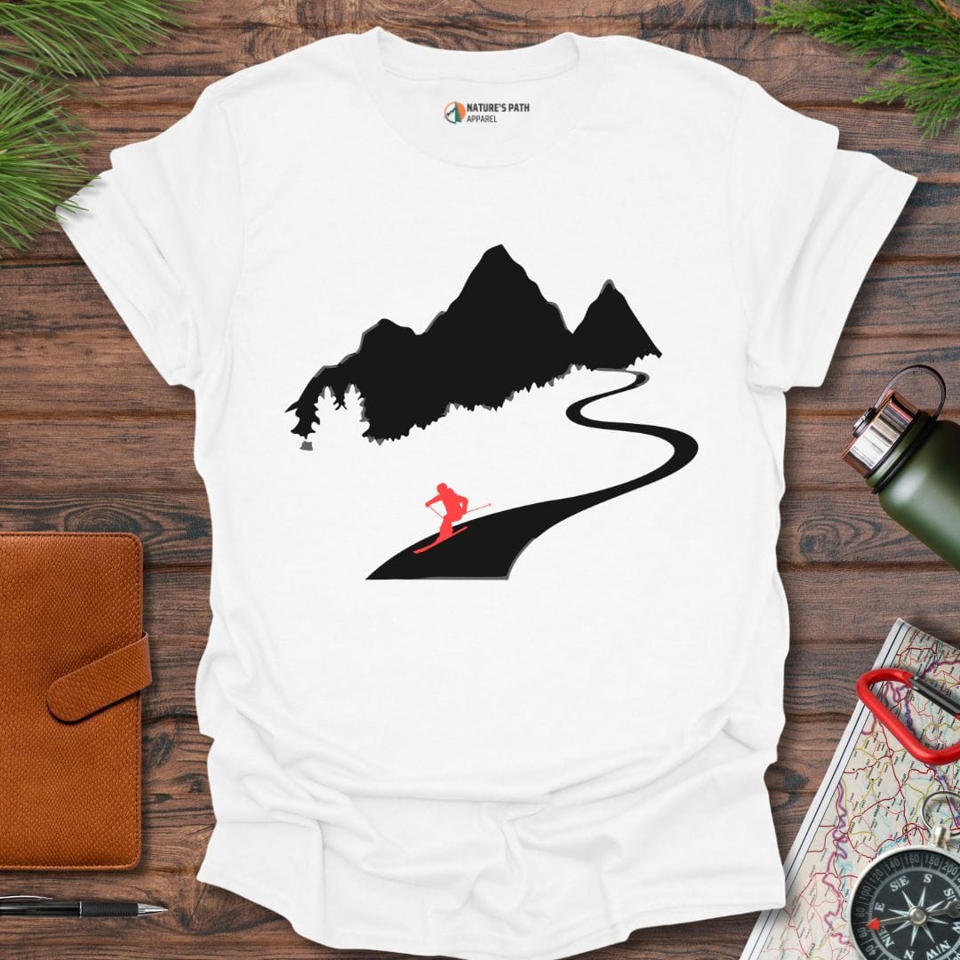 White / S Alpine Thrill T-Shirt Natures-Path-Apparel