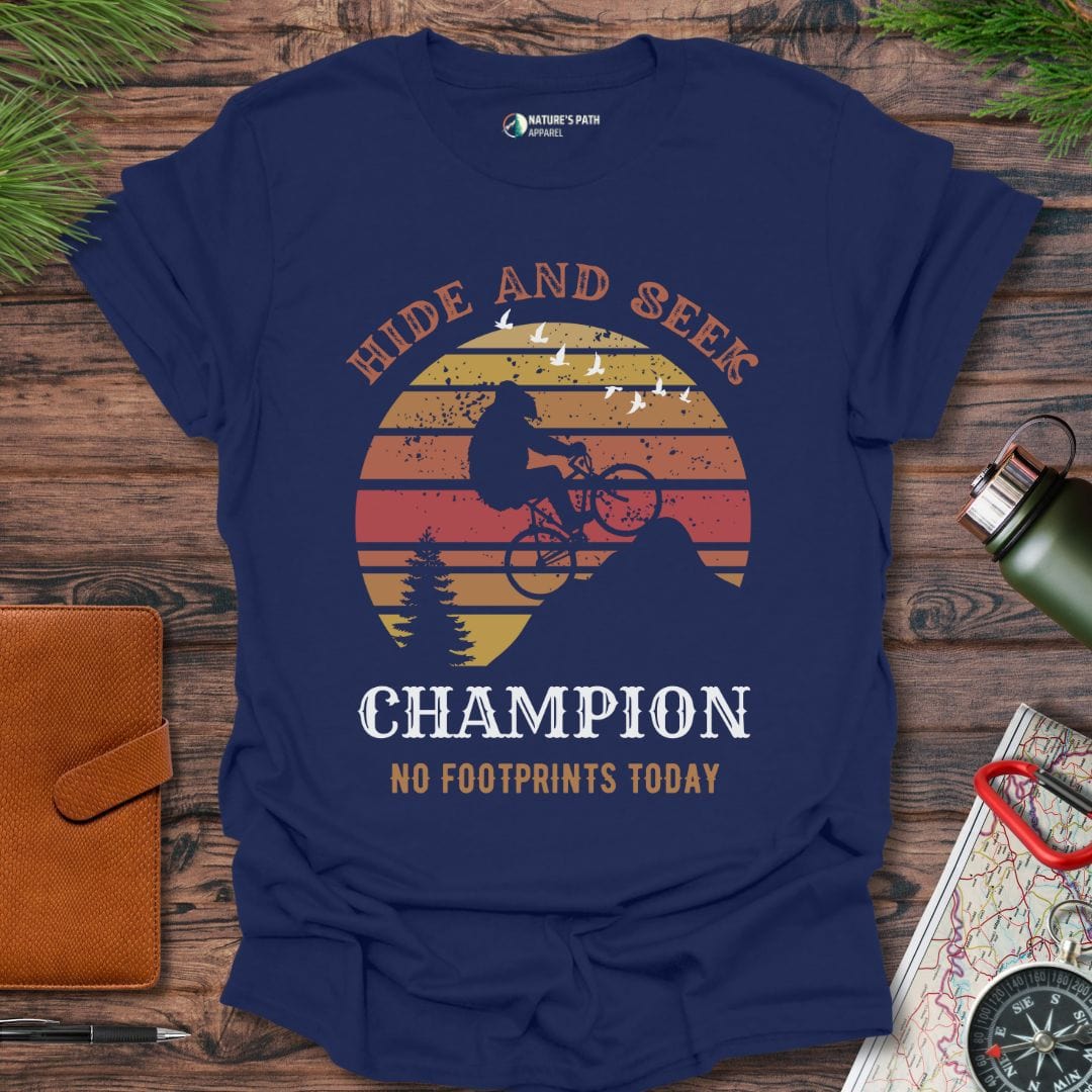 Navy / S Bigfoot Cycling T-Shirt Natures-Path-Apparel