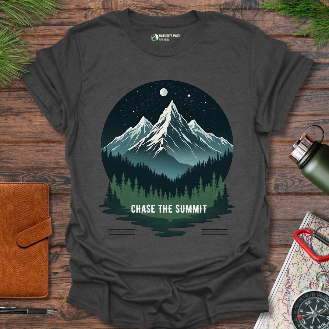 dark heather / S Chase The Summit T-Shirt Natures-Path-Apparel