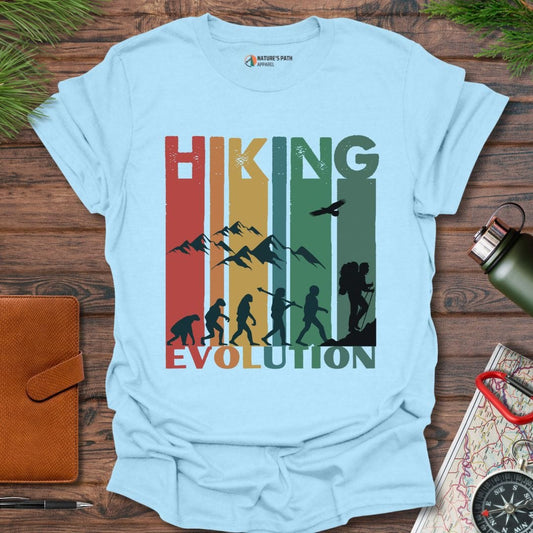 light blue / S Hiking Evolution T-Shirt Natures-Path-Apparel