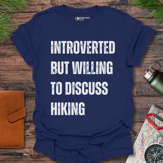 Navy / S Hiking Humor T-Shirt Natures-Path-Apparel