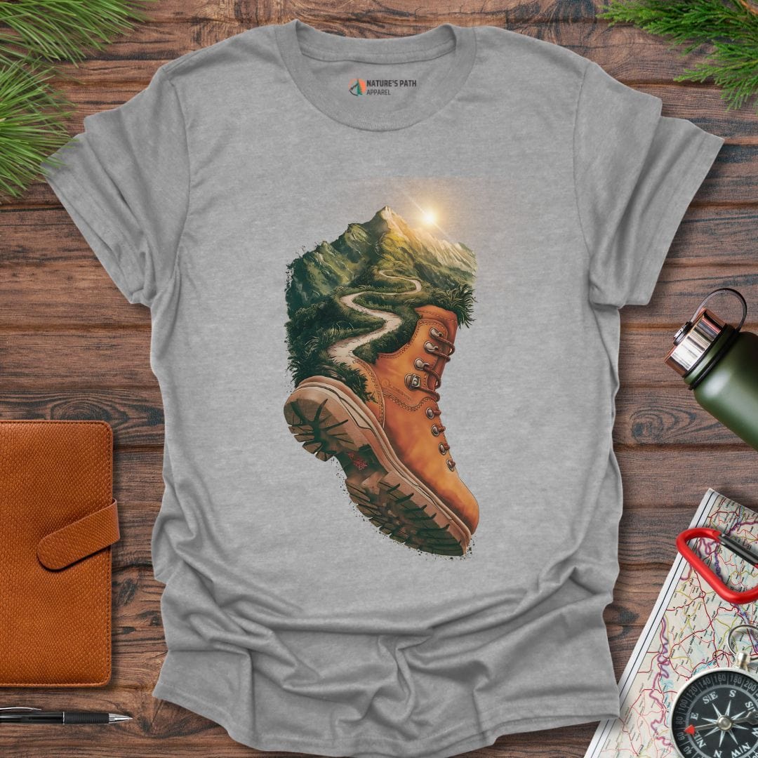 sport grey / S Hiking To Sunshine T-Shirt Natures-Path-Apparel