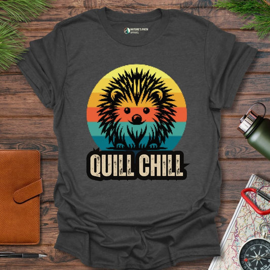 dark heather / S Quill Chill T-Shirt Natures-Path-Apparel