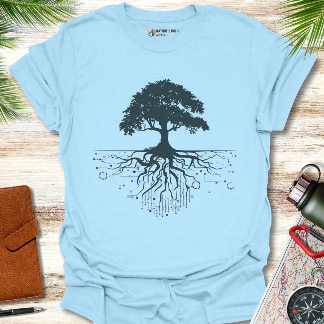 light blue / S Roots Of Innovation T-Shirt Natures-Path-Apparel