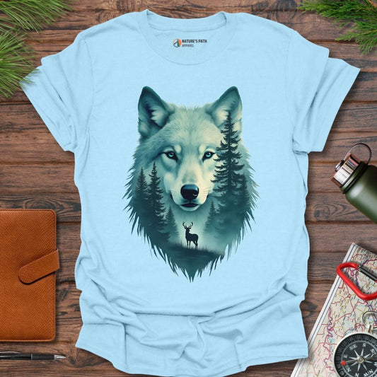 light blue / S Silent Mountain Hunt T-Shirt Natures-Path-Apparel