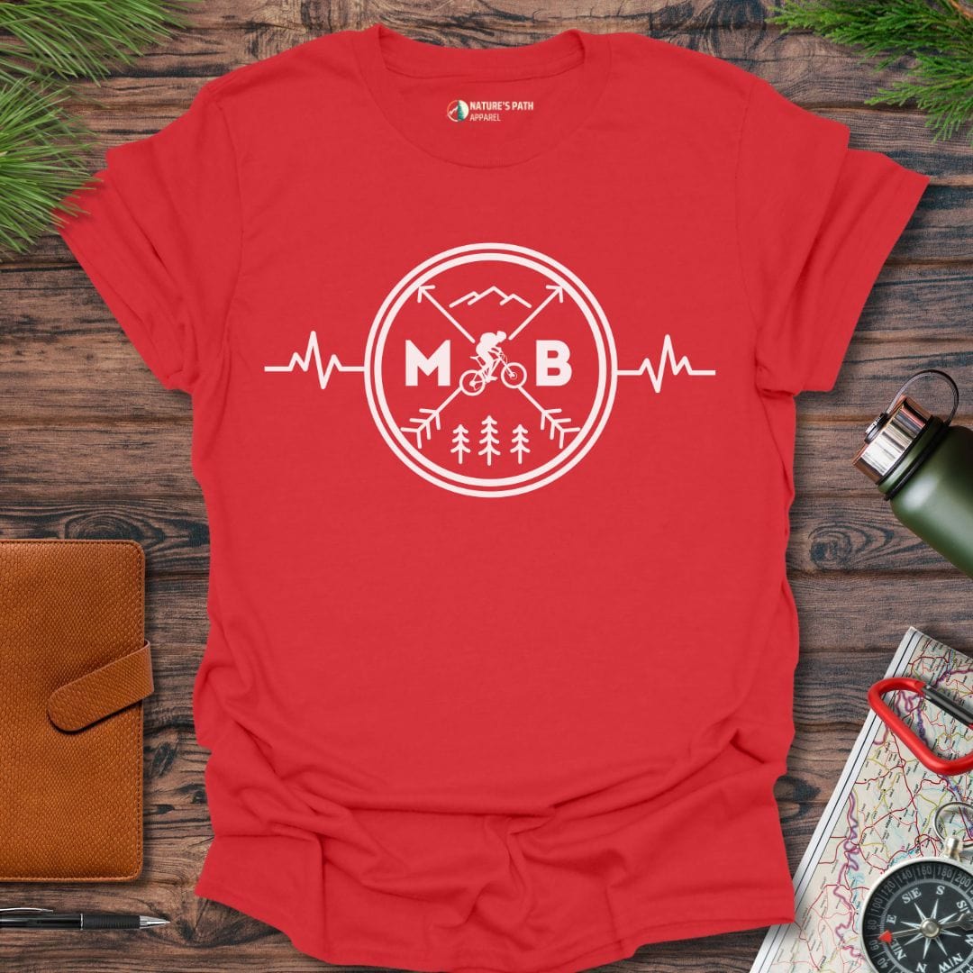 Red / S Singletrack Soul T-Shirt Natures-Path-Apparel