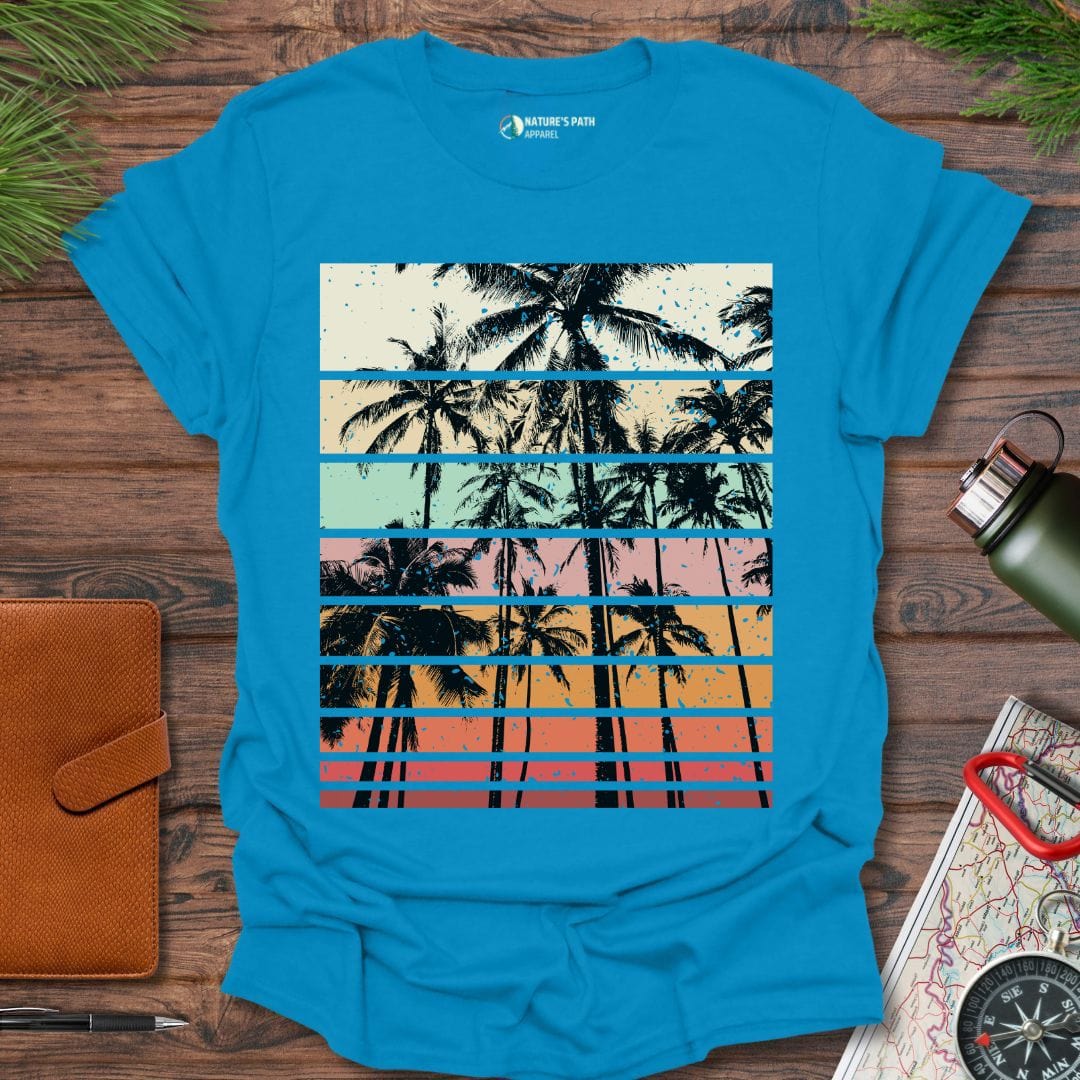 sapphire / S Timeless Tropics T-Shirt Natures-Path-Apparel