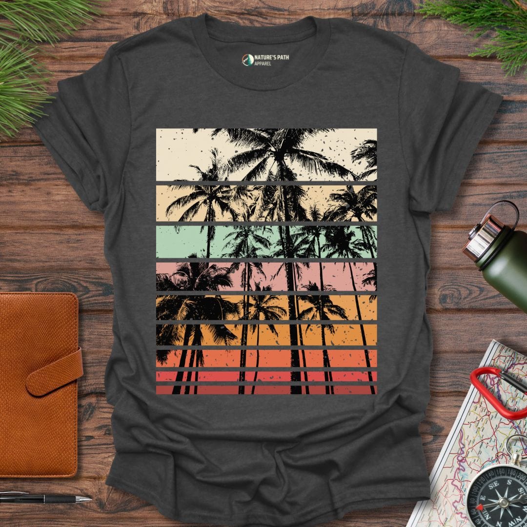 dark heather / S Timeless Tropics T-Shirt Natures-Path-Apparel